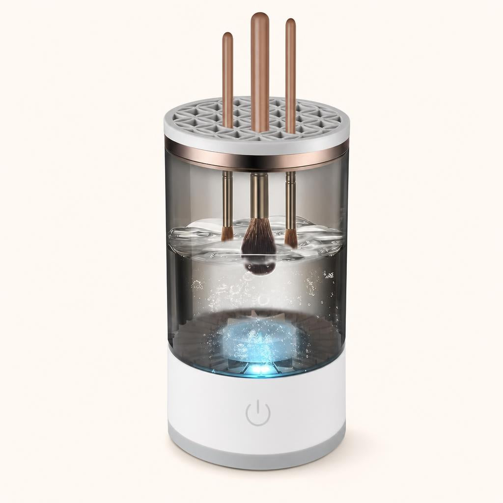 Limpiador eléctrico de brochas de maquillaje