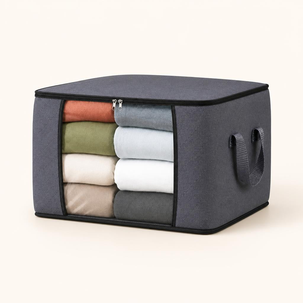 Organizador de ropa ahorra espacio con visor